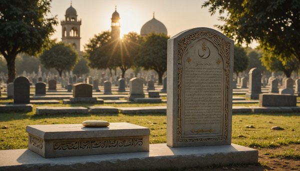 Pierre tombale musulmane : personnalisation et valeurs islamiques